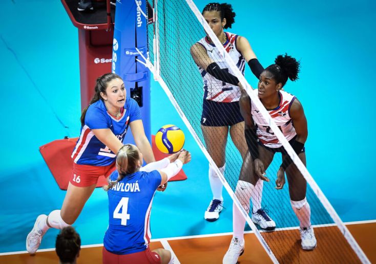 Volejbalistky v olympijské kvalifikaci nestačily na Ukrajinu