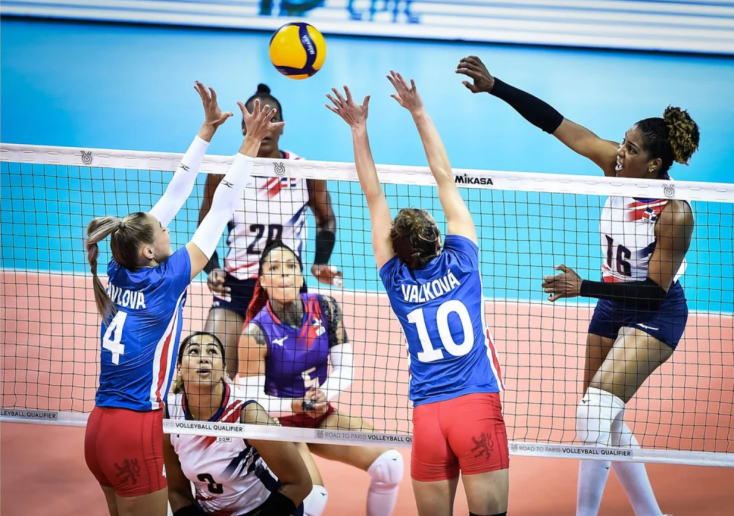Volejbalistky už bez šance na postup porazily v olympijské kvalifikaci Mexiko