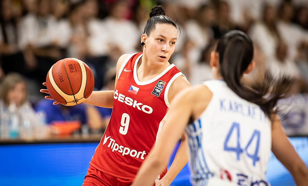 Tři střelkyně byly na Řecko málo. České basketbalistky si vezou prohru