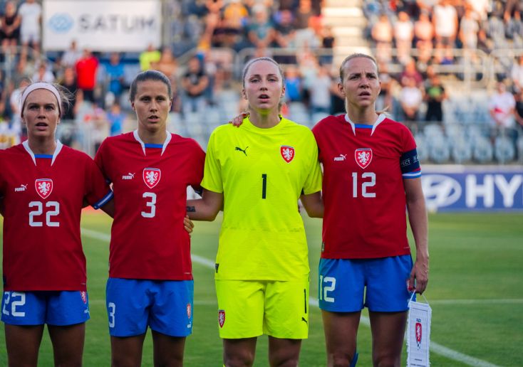 České fotbalistky vedly nad mistryněmi světa, nakonec ale podlehly